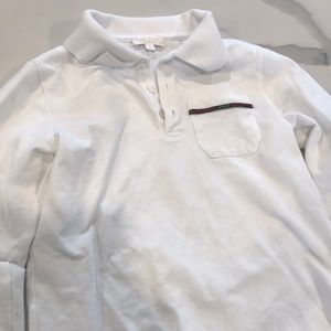 Gucci boys long sleeve polo size 5